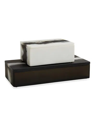 Arteriors Hollie Storage Boxes, Set Of 2 In Multi