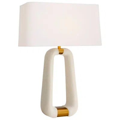 Arteriors Home Arteriors Gianni Ricestone Composite Lamp Ivory