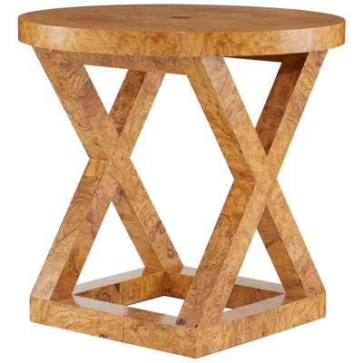Arteriors Home Arteriors Greer End Table Blonde Burl