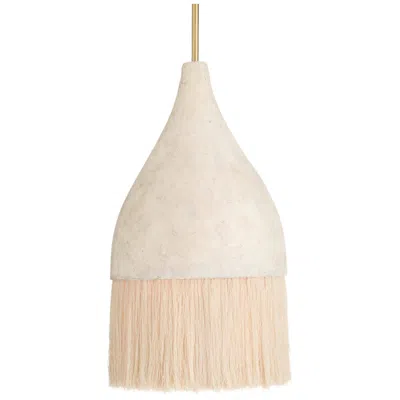 Arteriors Home Arteriors Marley Paper Pendant 14.5" Lime Wash