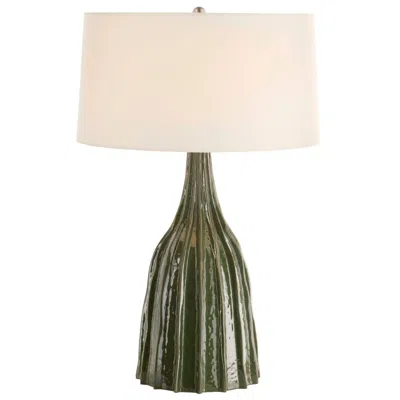 Arteriors Home Arteriors Nyla Ceramic Lamp Dark Green Reactive