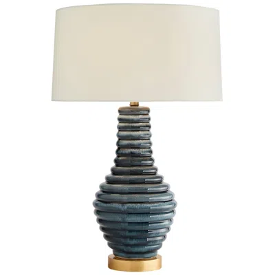 Arteriors Home Bartoli 29" High Amalfi Reactive Porcelain Table Lamp