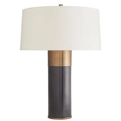 Arteriors Home Fulton 29" Bronze And Brass Column Table Lamp