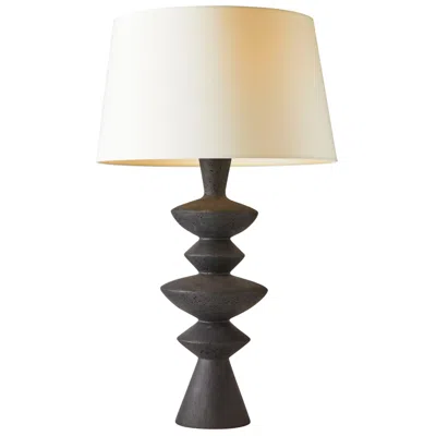 Arteriors Home Jillian Charcoal Lava Stone Table Lamp