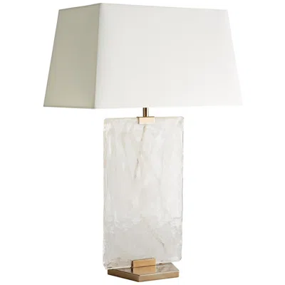 Arteriors Home Maddox 30" Modern Opal Swirl Glass Table Lamp