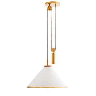 Arteriors Home Norfolk 20 1/2"w Antique Brass Pendant Light