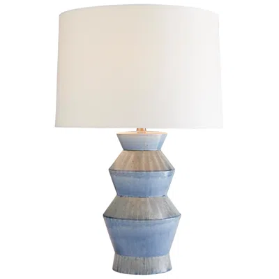 Arteriors Home Ogden 28" Provincial Blue Porcelain Table Lamp