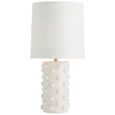 Arteriors Home Robertson 31.5" Ivory Crackle Modern Ceramic Table Lamp