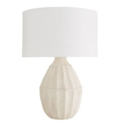 Arteriors Home Tangier 30 1/2" Egg-shell Ceramic Gourd Table Lamp