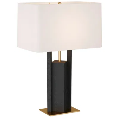 Arteriors Home Zory 30" Brass And Charcoal Black Modern Table Lamp