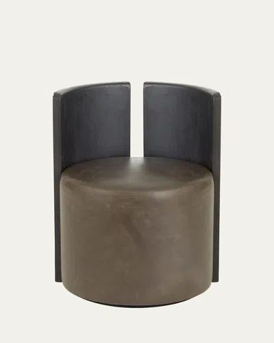 Arteriors Hoover Leather Chair In Brown