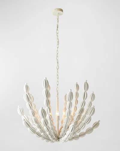 Arteriors Indi 42" 8-light Chandelier In White
