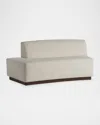 Arteriors Islander Left-facing Boucle Sofa, 67"