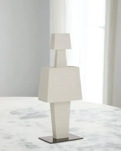 Arteriors Jacopo Sculpture In White