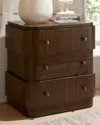 Arteriors Jacques Side Table In Brown