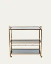 Arteriors Jak Bar Cart In Bronze