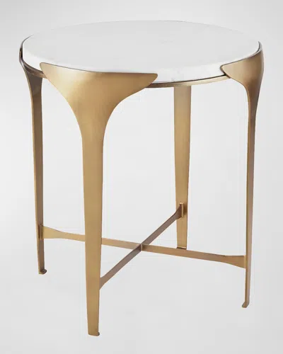 Arteriors Janine End Table In Gold