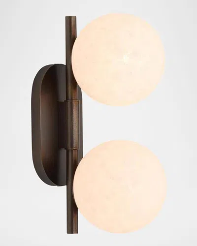 Arteriors Julie 14" Adjustable 2-light Sconce In Brown