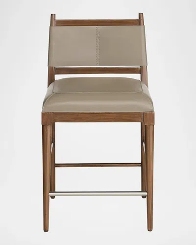 Arteriors Keegan Counter Stool In Brown