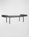 Arteriors Lanny Bench, 60" In Black