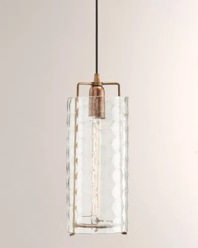 Arteriors Laura Kirar For  Ice Large Pendant In Transparent