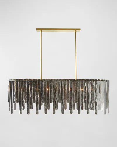 Arteriors Leighton 52" 7-light Chandelier In Green