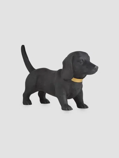 Arteriors Leo Pup Sculpture In Black