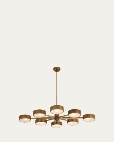 Arteriors Linus 52" 8-light Starburst Chandelier In Heirloom B