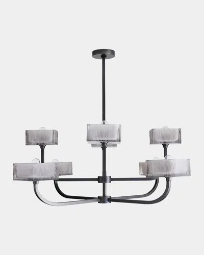 Arteriors Louis Chandelier In Gray