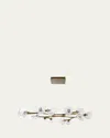 Arteriors Mahowald 70" 16-light Fixed Chandelier In Gold