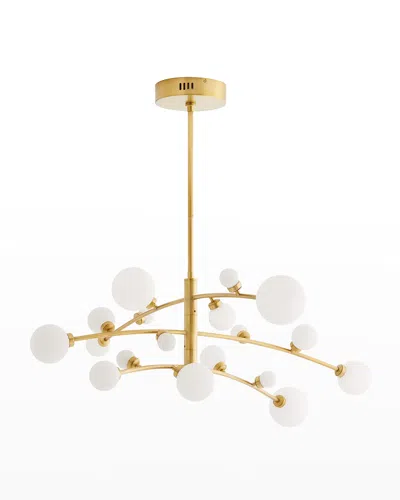 Arteriors Maser Chandelier In White