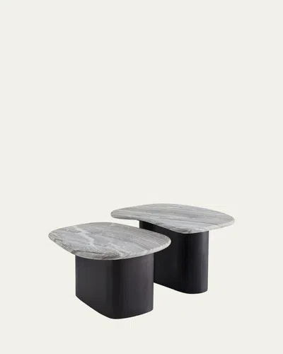 ARTERIORS MELT NESTING COFFEE TABLES, SET OF 2