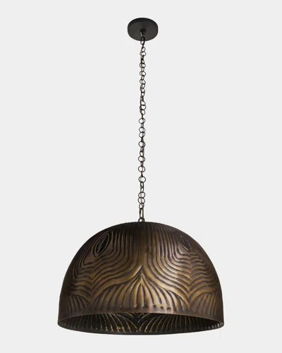 Arteriors Micah Pendant In Brown