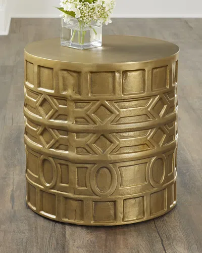 Arteriors Millenia End Table In Brown