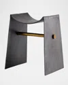 Arteriors Montez Stool In Blackened