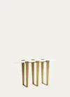 Arteriors Octavia Console Table In White