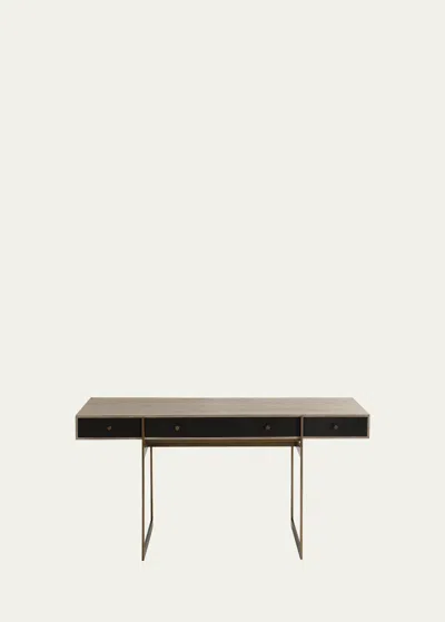 Arteriors Ollie Writing Desk In Gray