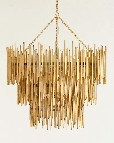 Arteriors Prescott 3-tiered Chandelier In Brown