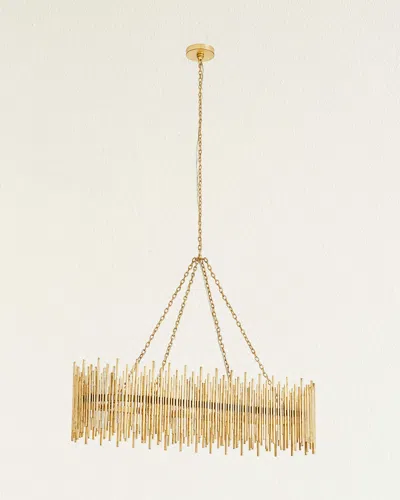 Arteriors Prescott Oval Chandelier In Gold