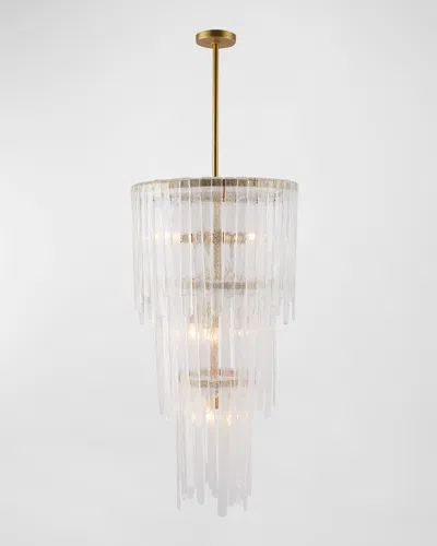Arteriors Raine 45" 7-light Chandelier In Transparent