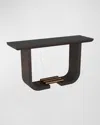 Arteriors Ralston Console Table In Charcoal