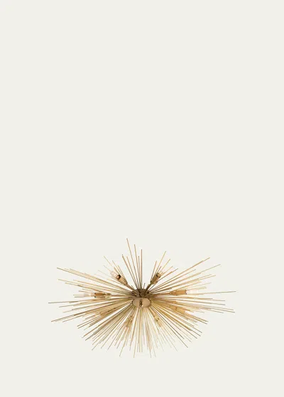 Arteriors Roxanne Flush-mount Chandelier Light In Yellow