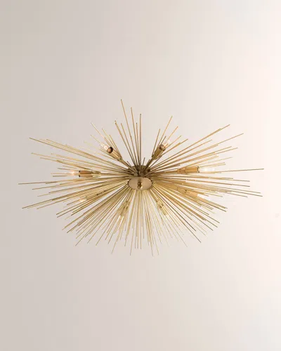 Arteriors Roxanne Flush-mount Chandelier Light In Gold