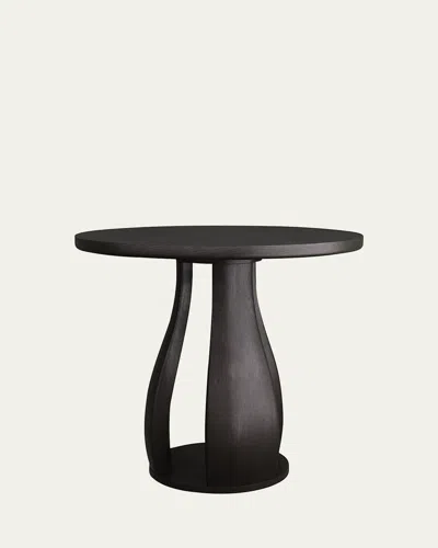 Arteriors Samara Entry Table, 40" Round In Ebony