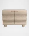 Arteriors Seine Channeled Cabinet In Gray
