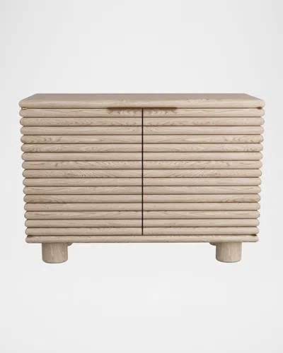 Arteriors Seine Channeled Cabinet In Gray