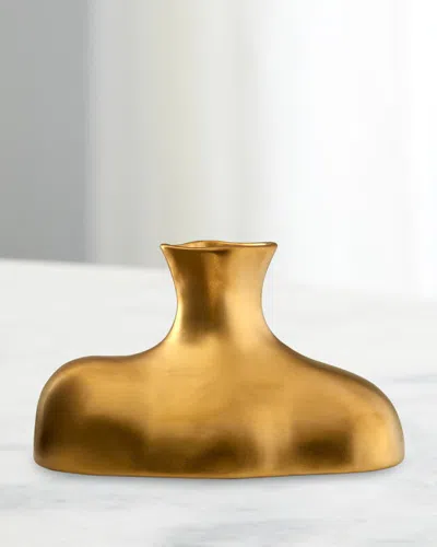 Arteriors Tilbury Vase In Gold