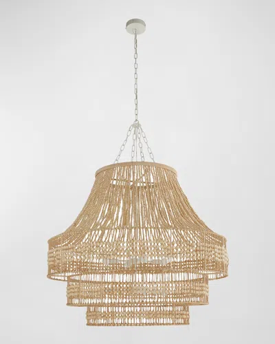 Arteriors Tulane 35" 8-light Chandelier In Brown