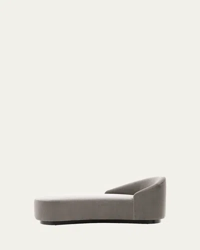 Arteriors Turner Right Arm Chaise In Gray