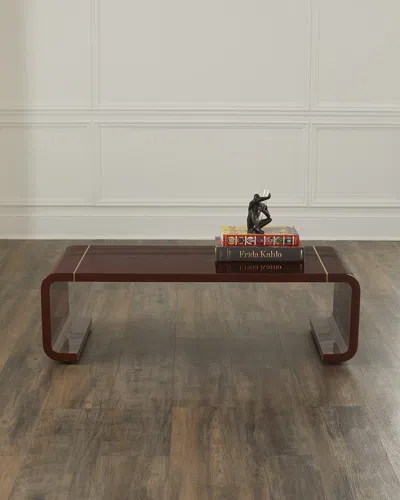 Arteriors Turnley Cocktail Table In Brown